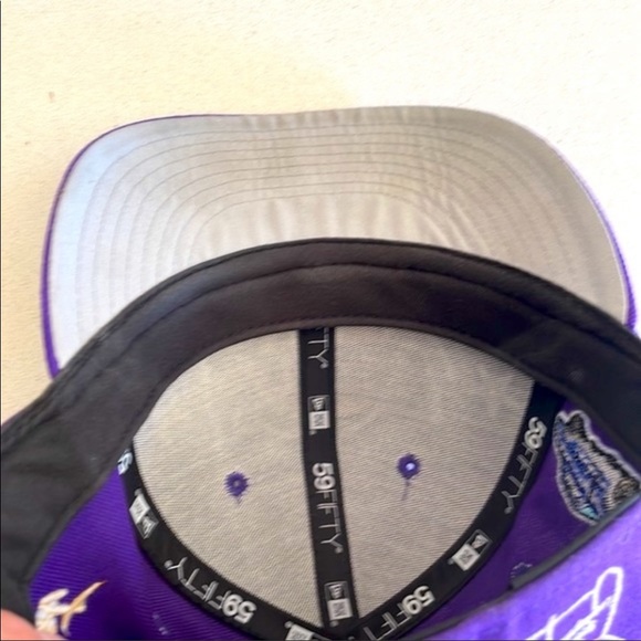 Lakers New Era Fitted Cap Size 7 - Picture 12 of 13